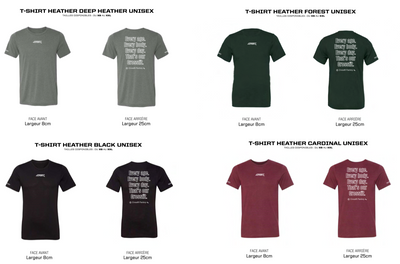 T-shirt entraînement Unisexe