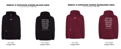 Sweat à capuche UNISEXE Edition Limitée