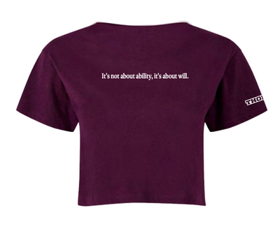 Crop Top Femme Edition Limitée Rise